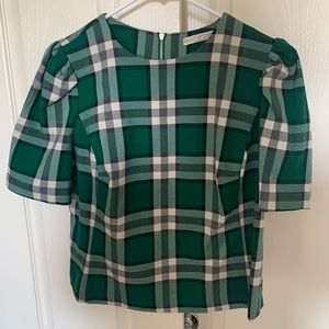 Perfect plaid blouse